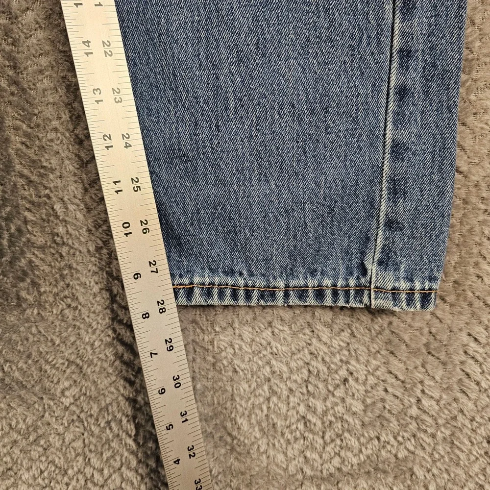 Levis 505‎ Regular Fit Straight Leg Jeans Mens 30x30 Medium Wash Blue 00505-4886